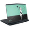 Disney Tinker Bell Color Block Dell Alienware Skin